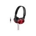 Sony MDR-ZX310 - KopfhÃ¶rer - ohrumschlieÃend - kabelgebunden - 3,5 mm Stecker - Rot