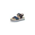 Plateau-Sandale Gabor Comfort blau