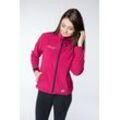 Softshelljacke DEPROC ACTIVE "WESTLOOK WOMEN", Damen, Gr. 36/38 (M), pink, 96% Polyester; 4% Elastan, sportlich, Langarm mit verstellbarem Klettverschluss, Jacken Outdoorbekleidung Softshelljacke Sportbekleidung Übergangsjacke, auch in Großen Größen erhältlich