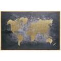 Kunstdruck Welt gerahmt 58 × 88 cm Atmosphera Créateur D'intérieur