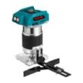 Onevan - 700W Oberfräse Kantenfräse 10000-30000 U/min Tischfräsmaschine Fräsmaschine Holz Für Makita 18V Batterie(ohne Batterie)