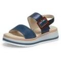 Plateau-Sandale Gabor Comfort blau, 40