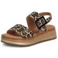 Plateau-Sandale Gabor Comfort beige, 38,5