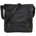 TOM TAILOR Damen Juna Hobo-Tasche, schwarz, Gr. ONESIZE