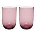 Like by Villeroy & Boch Longdrinkbecher Set 2-tlg. LIKE GRAPE