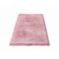 Teppich PLUSH rund rosa