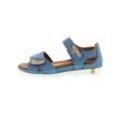 Sandalette REFLEXAN Gr. 39, blau (mittelblau), Damen, Lederimitat, Schuhe