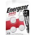 Knopfzelle cr 2025 3 v 4 St. 163 mAh Lithium CR2025 - Energizer