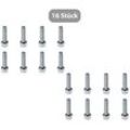 Radschraube Radbolzen M14 x 1,5 Kugelbund 17 Länge 40 mm 16 Schrauben