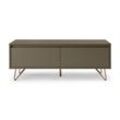 Lowboard Schublade Klappfach matt Sideboard Kommode Fernsehschrank TV Schrank