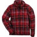 FP - Fleece-Hemdjacke Gr. 2XL rot-kariert