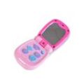 Moni Kinder Musikspielzeug Telefon K999-95G, Tasten, Klingeltöne, ab 12 Monaten rosa