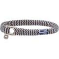 Pig & Hen Schmuck für Herren Nautische Armbänder Navy-Sand SilverVicious Vik M/L (19 cm)