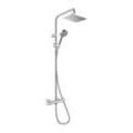 Hansgrohe - Vernis Shape 230 1jet Showerpipe 26286000 mit Brausethermostat, chrom