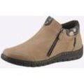 Stiefelette REFLEXAN, Damen, Gr. 37, gelb (vanille), Leder, feminin, Schuhe