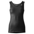 Funktionsshirt GONSO "Base Shirt Sleeveless W" Gr. 48, schwarz, Damen, 89% Polypropylen, 11% Elastan, Shirts, Damen Fahrrad-Unterhemd, elastisch und atmungsaktiv, Rundhals Radshirt