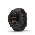 Smartwatch GARMIN "FENIX 7 PRO - SOLAR EDITION", grau (dunkelgrau), Smartwatches, 47mm, ohne eSIM