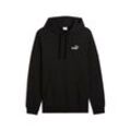 Kapuzensweatshirt PUMA "ESS SMALL NO. 1 LOGO HOODIE TR", Herren, Gr. XL, schwarz (puma schwarz), Sweatware, Obermaterial: 68% Baumwolle, 32% Polyester, unifarben, sportlich, regular fit normal, Langarm, Sweatshirts