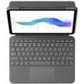 Logitech Folio Touch Tastatur und Foliohülle mit Trackpad grafit