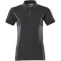 Polo-Shirt crossover Damen 20693 Gr. xl schwarzblau - Mascot