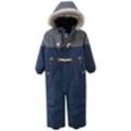 Baby Schneeoverall mit Fellimitat