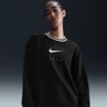 Nike Sportswear Phoenix Fleece Oversize-Sweatshirt mit Grafik (Damen) - Schwarz