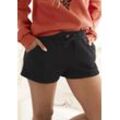 LASCANA Sweatshorts schwarz Gr. 32/34 für Damen. Bequem. Nachhaltig.