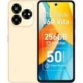 ZTE Smartphone "Blade V60 Vita", Mobiltelefone, gold (champagne gold), 256 GB