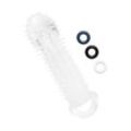 1,5" See-Thru Stretch Penis Extender, 15,5 cm