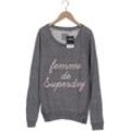 Superdry Damen Sweatshirt, grau, Gr. 38