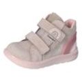 Lauflernschuh PEPINO BY RICOSTA "WMS: normal", Kinder, Gr. 26, beige (natur, rosa), Leder, Synthetik, Textil, sportlich, Schuhe, Winterstiefel, Babyschuh, Klettschuh mit Sympatex Membrane