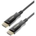 Maxtrack HDMI Anschlusskabel HDMI-A Stecker, HDMI-A Stecker 50.00 m Schwarz C 508-50 ML 4K UHD HDMI-Kabel