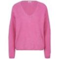 V-Pullover include pink