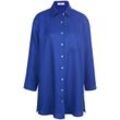 Long-Bluse Peter Hahn blau