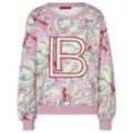 Sweatshirt Rundhals-Ausschnitt Laura Biagiotti Roma rosé