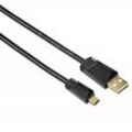 Hama - Mini-USB-Kabel vergoldet doppelt geschirmt Schwarz 3m