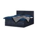 Boxi Boxspringbett 180 x 200 cm Boxi Classic ¦ blau ¦ Maße (cm): B: 180 H: 125