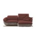 KOINOR Ecksofa Mooove ¦ rot ¦ Maße (cm): B: 242 H: 99 T: 120