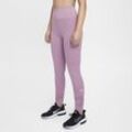 Nike One Dri-FIT-Leggings mit hohem Taillenbund (Mädchen) - Lila