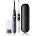 Oral B iO7 elektrische Zahnbürste + Etui DUO Black & White 2 St.