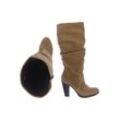 Tamaris Damen Stiefel, beige, Gr. 37