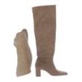 Zara Damen Stiefel, beige, Gr. 41