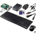 TRU COMPONENTS Pro Set Raspberry Pi® 5 B 4 GB 2.4 GHz inkl. Netzteil, inkl. Gehäuse, inkl. Kühlkörper, inkl. HDMI™-Kabel, inkl. Tastatur, inkl. Maus