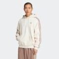 Sweatshirt ADIDAS ORIGINALS "BAGGY HOODIE", Herren, Gr. M, weiß (wonder weiß), Obermaterial: 70% Baumwolle, 30% Polyester, sportlich, Rundhals, Sweatshirts