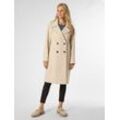 Fuchs Schmitt Mantel Damen Wolle gemustert, beige