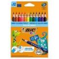 BIC Kids Evolution Triangle Buntstifte farbsortiert, 12 St.