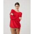 Pullover mit Quer-Rippen