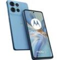 MOTOROLA Smartphone "moto g75 256GB", blau (aqua blau), 256 GB, Mobiltelefone