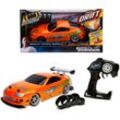 RC-Auto JADA "Fast & Furious RC Drift 1995 Toyota, 1:10, 2,4GHz", orange, Fernlenkfahrzeuge, Kinder, Kunststoff