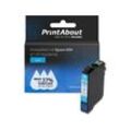 PrintAbout Druckerpatrone kompatibel mit Epson 604 (C13T10G24010) - Cyan